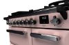 Rangemaster 14982 Estel Deluxe 90 Dual Fuel Range Cooker in Pale Pink with Chrome Trim - ESDL90DFPPPK/CM1_controls