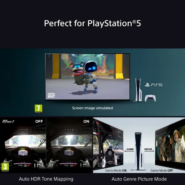 Sony K55S38B.UKA 55" 4K HDR Google TV_play station