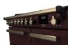 Rangemaster 18056 Estel Deluxe 90 Induction Range Cooker in Bordeaux with Antique Brass Trim - ESDL90EIPBOR/AB1_controls