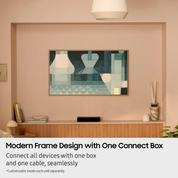 Samsung QE50LS03FAUXXU 50" 4K The Frame QLED Art Mode Smart TV_modern frame design