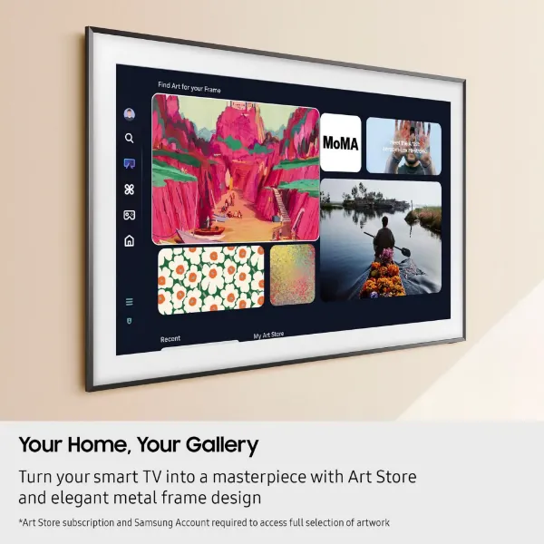 Samsung QE50LS03FAUXXU 50" 4K The Frame QLED Art Mode Smart TV_art store