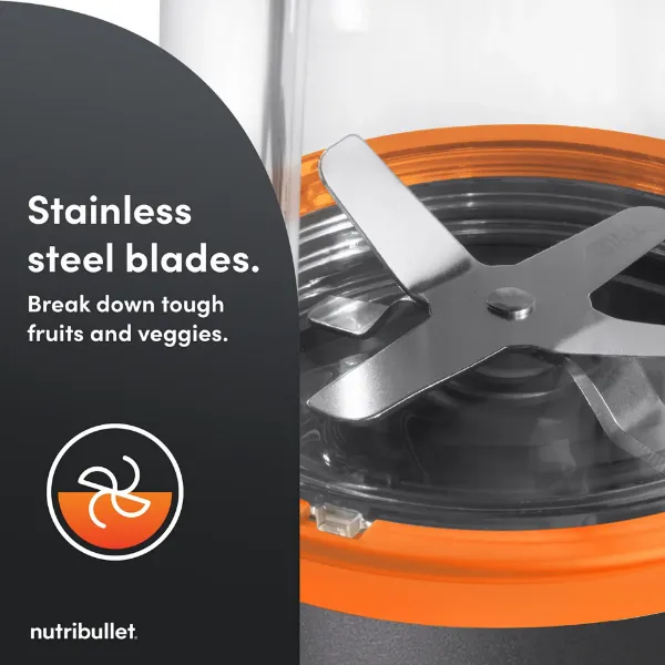 Nutribullet 2775 McLaren Portable Blender - Grey_blades
