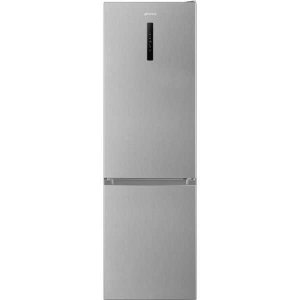 Smeg FC20XDNEUK 60cm Freestanding Fridge Freezer Stainless Steel Effect Doors main