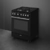 Smeg CX61GMBL 60cm Concert Dual Fuel Cooker Black main 2