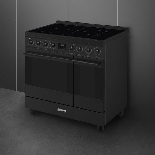 Smeg C92IPX2 90cm Stainless Steel Double Cavity Pyrolytic Cooker main 2