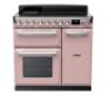 Rangemaster 15033 Estel Deluxe 90 Induction Range Cooker in Pale Pink with Chrome Trim - ESDL90EIPPPK/CM1_main