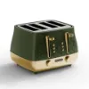 Morphy Richards 243022 Cassini 4-Slice Toaster Olivine - Green_angled view