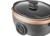 Morphy Richards 460016 3.5L Sear and Stew Slow Cooker - Grey_angled view