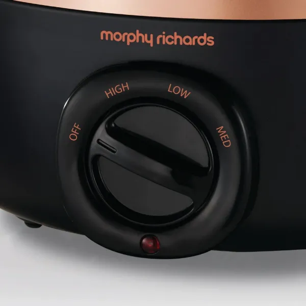 Morphy Richards 460016 3.5L Sear and Stew Slow Cooker - Grey_controls