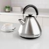 Morphy Richards 100130 1.5 Litres Venture Pyramid Rapid Boil Kettle - Brushed Stainless Steel_main