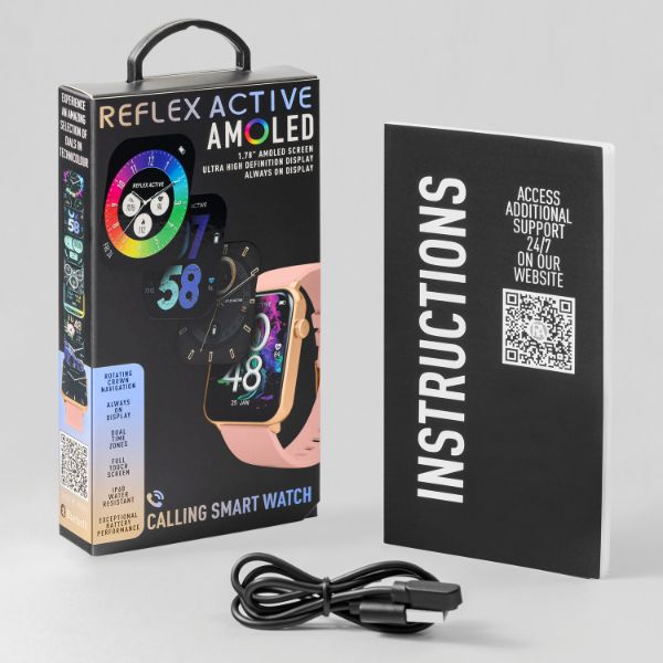 Reflex Active RA30-2188 Amoled Series 30 Smart Watch - Nude_contents