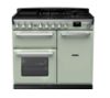 Rangemaster 15085 Estel Deluxe 100 Dual Fuel Range Cooker in Mint with Chrome Trim - ESDL100DFPMNT/CM1_main