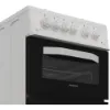 Hotpoint HTG5GCW 50cm Gas Twin Cooker - White_controls