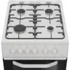 Hotpoint HTG5GCW 50cm Gas Twin Cooker - White_hob