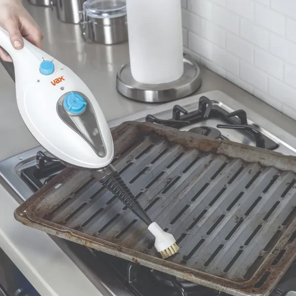 Vax S85-CM Steam Clean Multi - White & Blue_tray