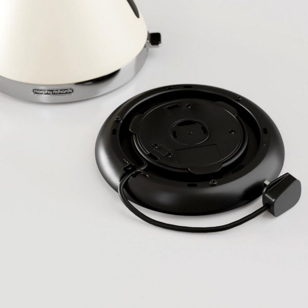 Morphy Richards 100132 1.5 Litres Venture Pyramid Rapid Boil Kettle - Cream_holder 2