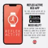 Reflex Active RA22-2182 Series 22 Black Smart Calling Watch - Black_app