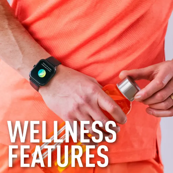 Reflex Active RA23-2170 Series 23 Black Smart Calling Watch - Black_main