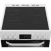Hotpoint HDE6VDW 60cm Electric Double Cooker with Multiflow - White_hob