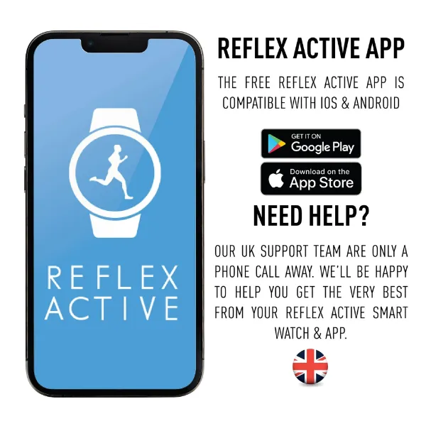 Reflex Active RA12-2154 Series 12 Navy Strap Smart Watch - Navy_app