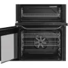Hotpoint HDE6IDC2X 60cm Electric Double Cooker with Induction Hob - Stainless Steel_shelves