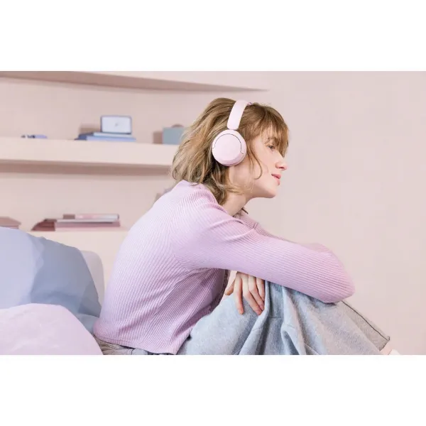 Sony WHCH520P.CE7 Wireless Bluetooth Over ear headphones - Pink_main