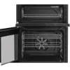 Hotpoint HDE6IDC2SA 60cm Electric Double Cooker with Induction Hob - Anthracite_shelves