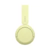 Sony WHCH520Y.CE7 Wireless Bluetooth Over ear headphones - Yellow_side