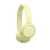 Sony WHCH520Y.CE7 Wireless Bluetooth Over ear headphones - Yellow_angled view 