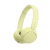 Sony WHCH520Y.CE7 Wireless Bluetooth Over ear headphones - Yellow_angled view 2