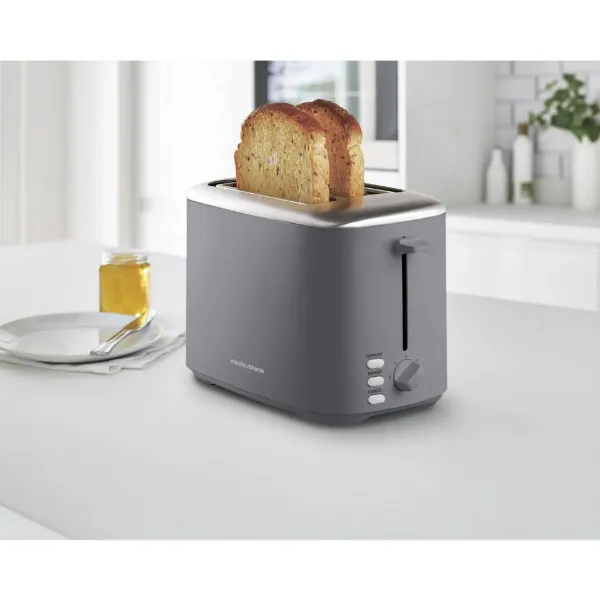 Morphy Richards Equip 2 Slice Toaster - Grey_main
