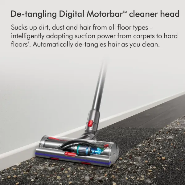 Dyson V15SUBMARINE Detect Submarine Wet & Dry cleaner - Yellow/Nickel_de-tangling
