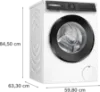 Bosch WGH254A0GB Series 6 10kg 1400 Spin Washing Machine _dimensions