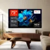 TCL 75P7K-UK 75" 4K QLED Direct LED HDR Google TV_front