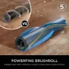 Shark IZ380UK PowerPro Cordless Stick Vacuum Cleaner - 50 Minutes Run Time - Navy Metallic_brushroll