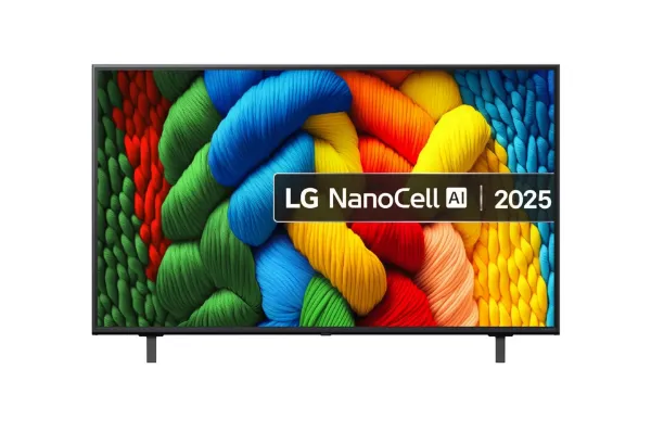 LG NanoCell NANO80A 50" 4K UHD Smart TV_front