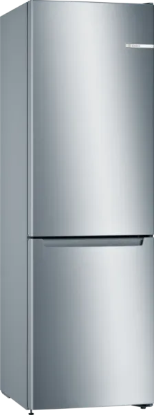 Bosch KGN33NLEBG Series 2 Free-standing fridge-freezer with freezer at bottom 176 x 60 cm Stainless steel look, Total No Frost main
