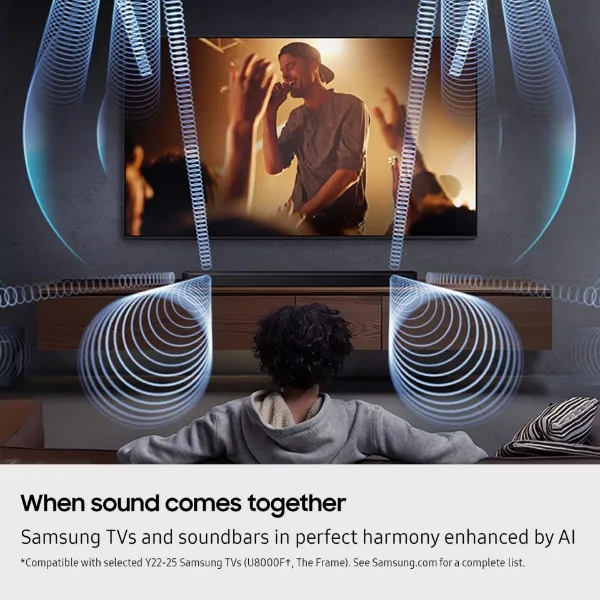 Samsung HW-Q800F/XU 5.1.2ch Q-Series Soundbar with Subwoofer - Black_sound