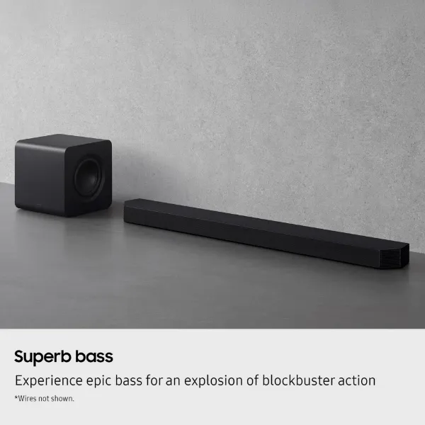 Samsung HW-Q800F/XU 5.1.2ch Q-Series Soundbar with Subwoofer - Black_bass