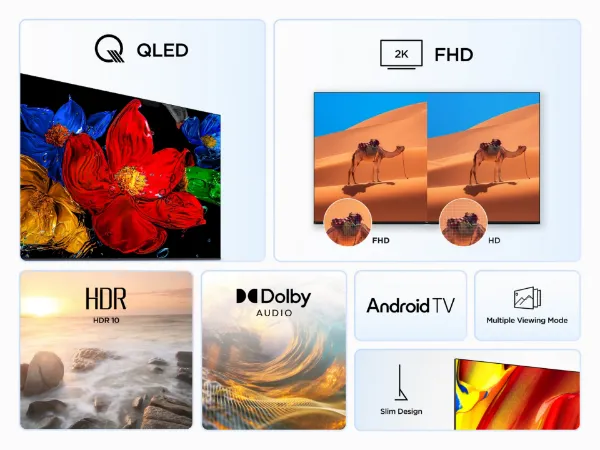 TCL 40V5C-UK 40" FHD TV Google Smart TV_features