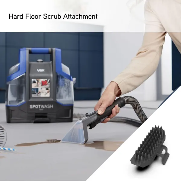VAX CDCW-CSXA SpotWash Duo Spot Cleaner - Blue/Grey_scrub attachments