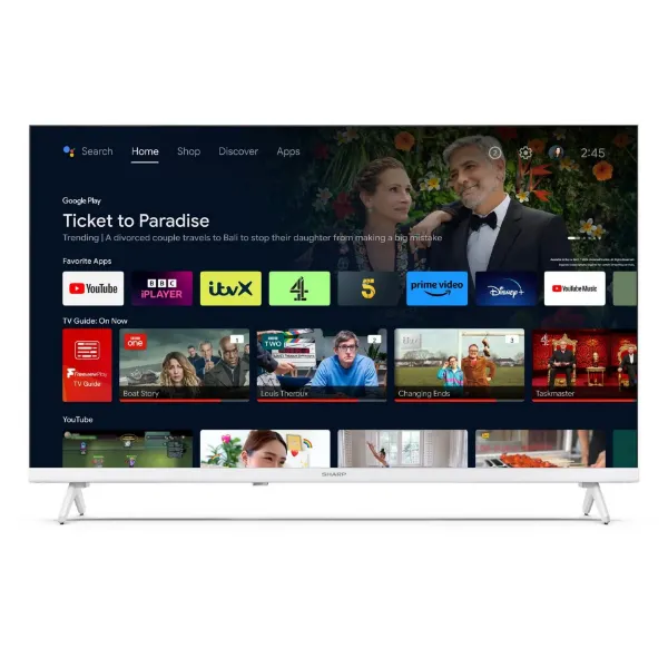 Sharp 1T-C32FH2KL2AW 32" HD Ready Frameless White TV_apps