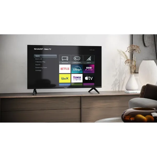 Sharp 2T-C40GD2225K 40" Full HD Frameless Smart Roku TV_main