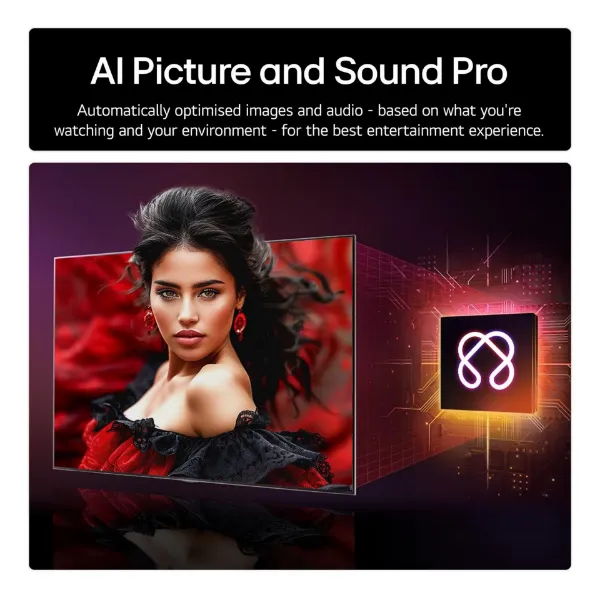 LG OLED83B56LA.AEK 83" 4K Ultra HD OLED AI B5 Smart TV_picture and sound