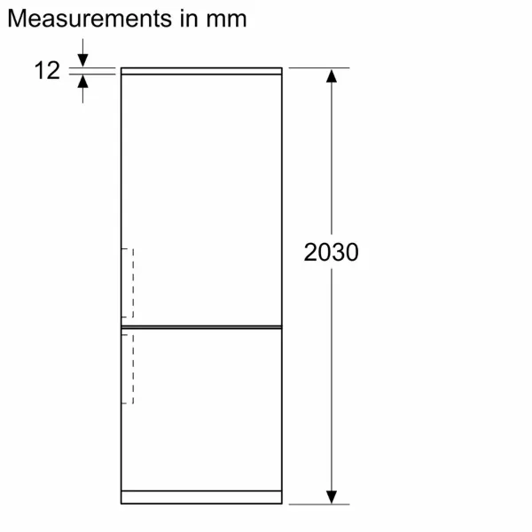 Siemens KG39NXXBF iQ300 Freestanding Fridge Freezer with Total noFrost in Brushed Black Steel AntiFingerprint_height