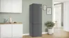 Bosch KGN39OCAFG Series 4, Free-standing fridge-freezer with freezer at bottom, 203 x 60 cm, Cast Iron, Green Collection, Total No Frost main 2