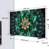 TCL 98Q6C-UK 98" 4K QD-Mini LED UHD Smart Google TV_remote