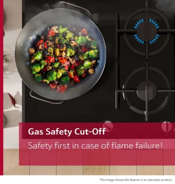 Neff T26GKH8N0 N 50 Gas hob 60 cm Stainless steel feature 2