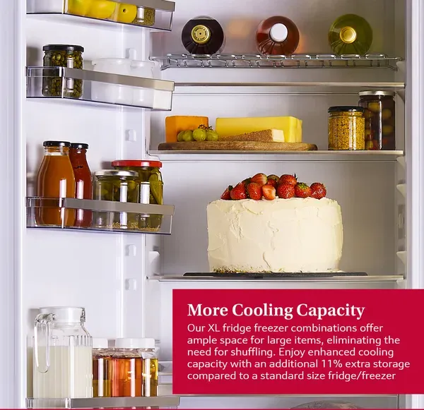 Neff KI7962FD0G N 50 Built-in fridge-freezer with freezer at bottom 193.5 x 55.8 cm flat hinge feature 2