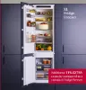 Neff KI7962FD0G N 50 Built-in fridge-freezer with freezer at bottom 193.5 x 55.8 cm flat hinge feature 7